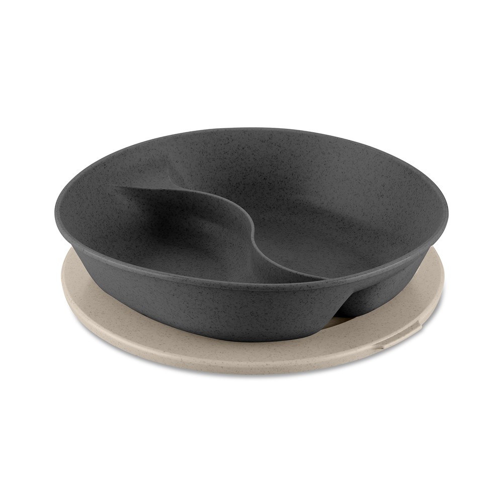 CONNECT SEPAREE 1,5 Menüteller mit Deckel 1,5l - nature ash grey