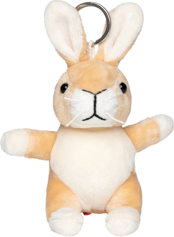 Schlüsselanhänger Hase, creme, one size