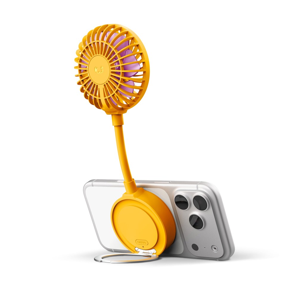 Fresh 'n Rebel Ventilateur Magnétique Sans Fil avec Support pour Téléphone