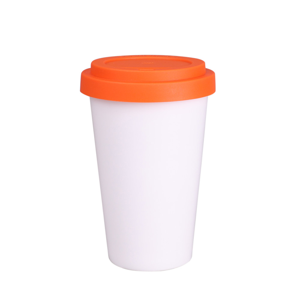 Tasse Freedom Classic 280ml blanc/eucalyptus - white/orange