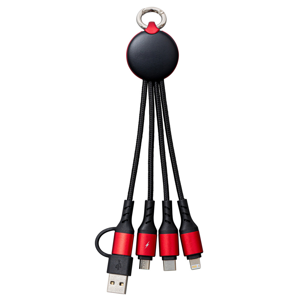 6-in-1 Ladekabel mit Beleuchtung REEVES-PUHALANI II