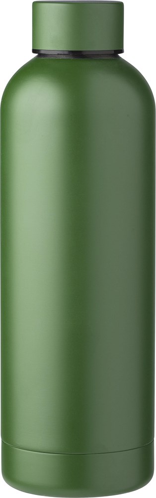 Flasche aus recyceltem Edelstahl (500 ml) Isaiah - waldgrün