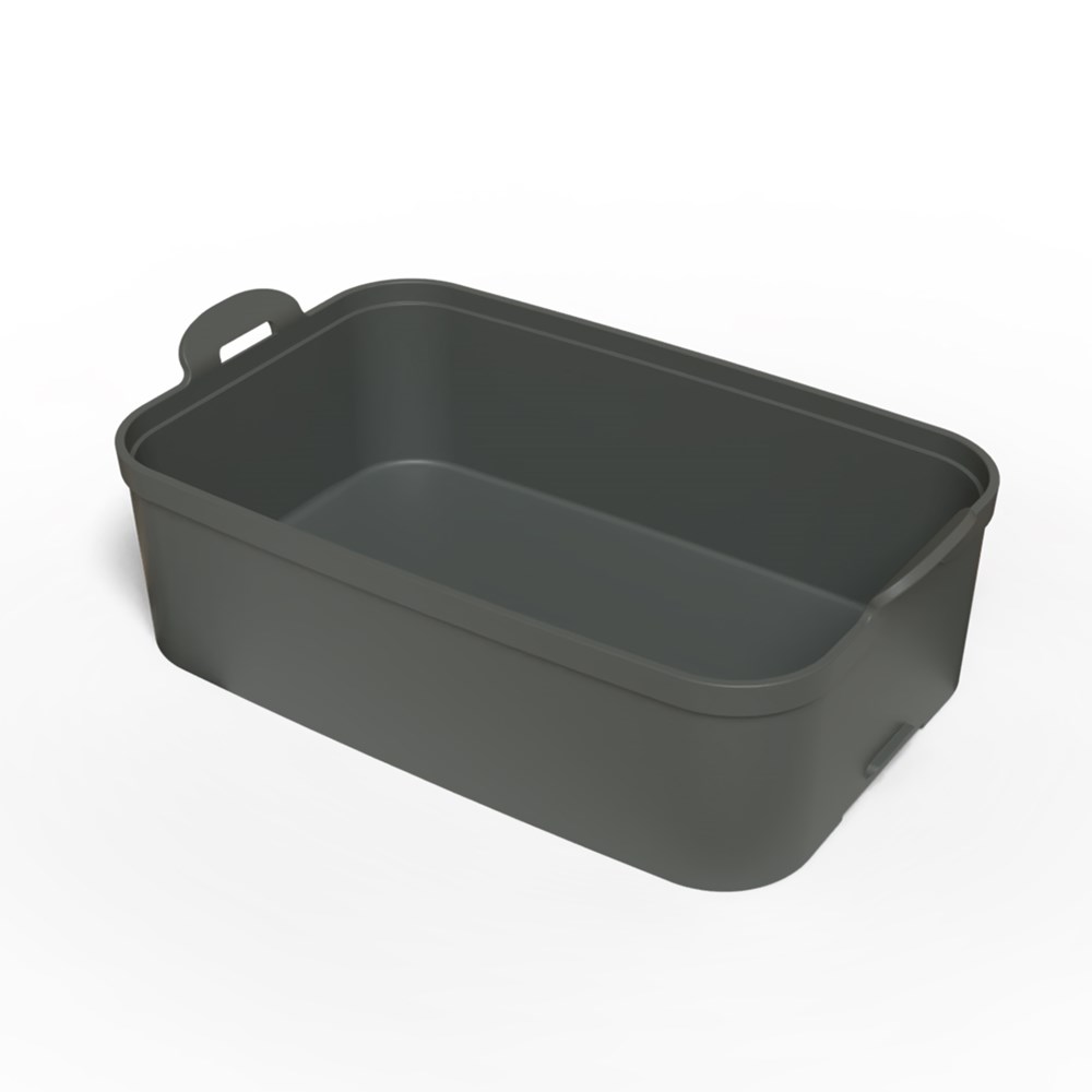 KOZIOL STAKK BOWL 1,3 Schale 1,3l - nature ash grey