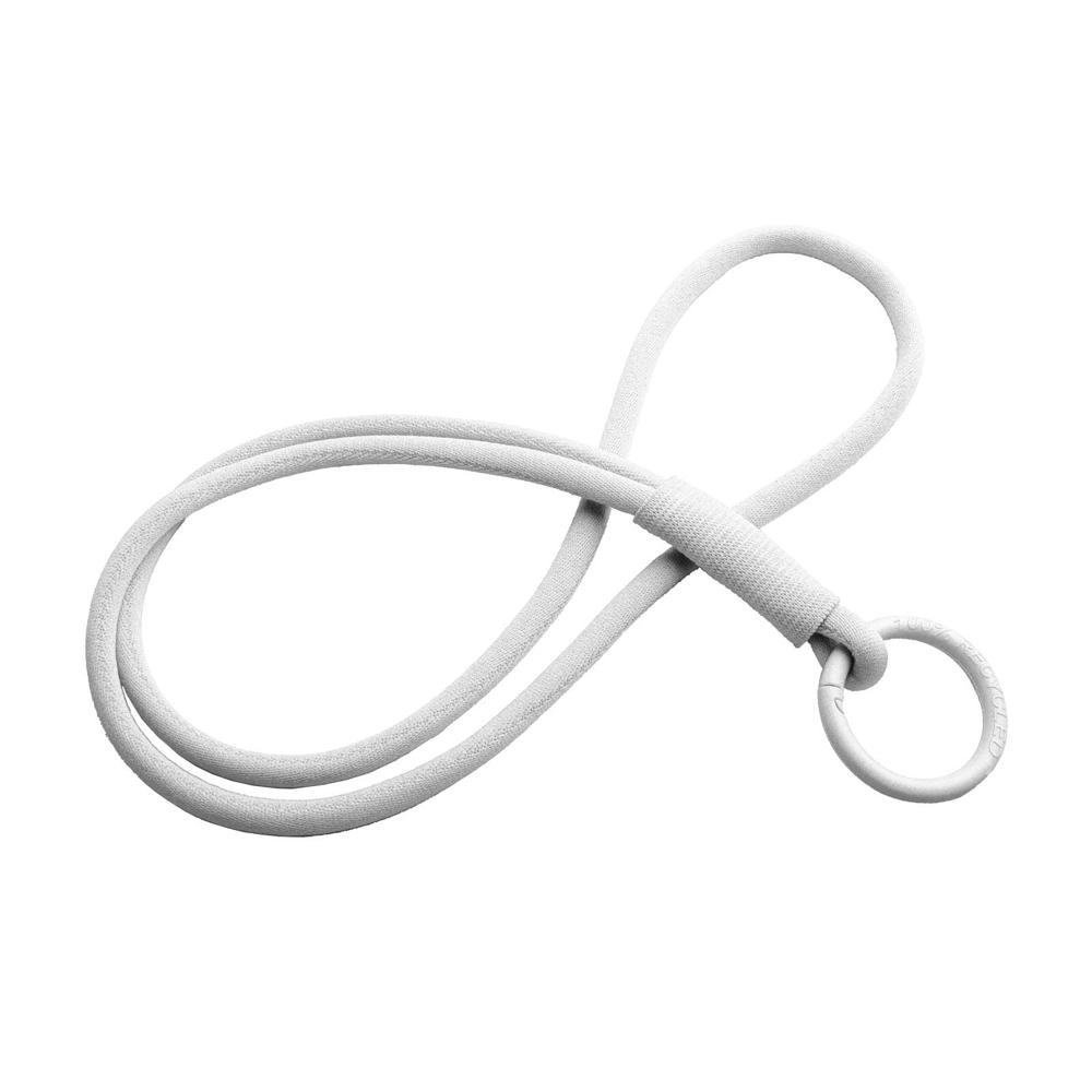 Tubyard Lanyard mit elastischem Band - Weiss