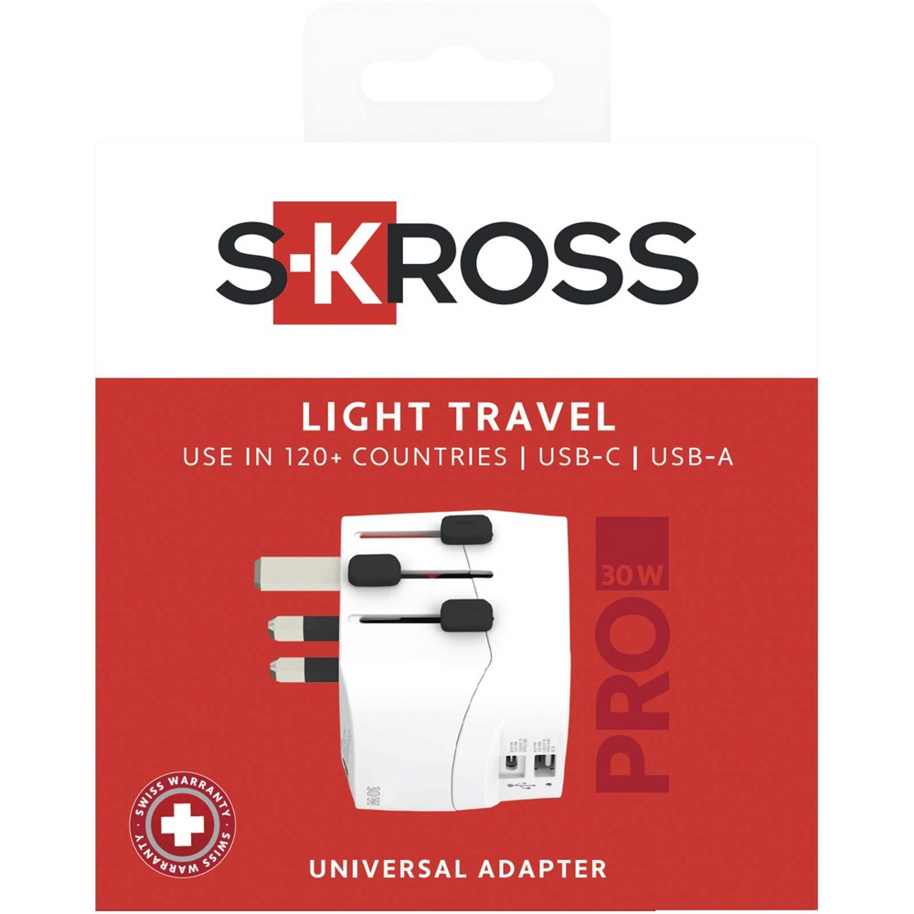 SKROSS® PRO Light USB AC30PD Reiseadapter