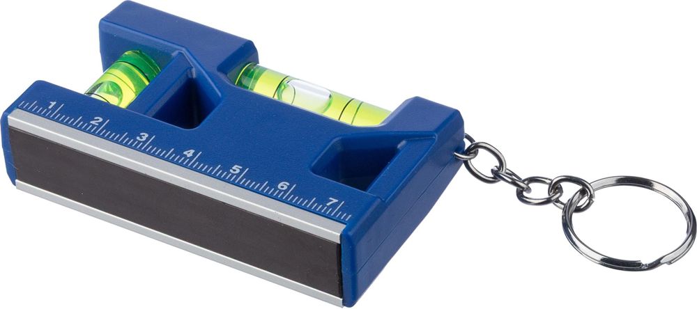 Schlüsselanhänger Wasserwaage Indira aus recyceltem ABS