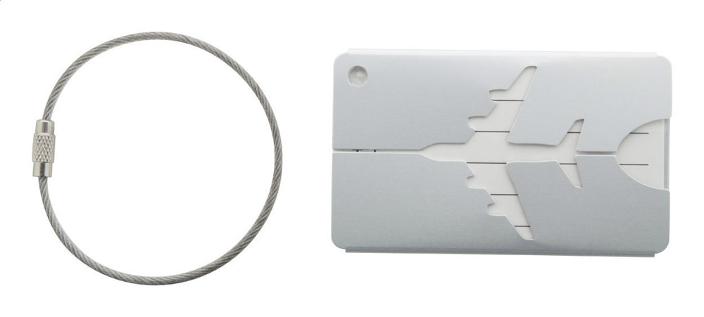 Orlando - Kofferanhänger - silber