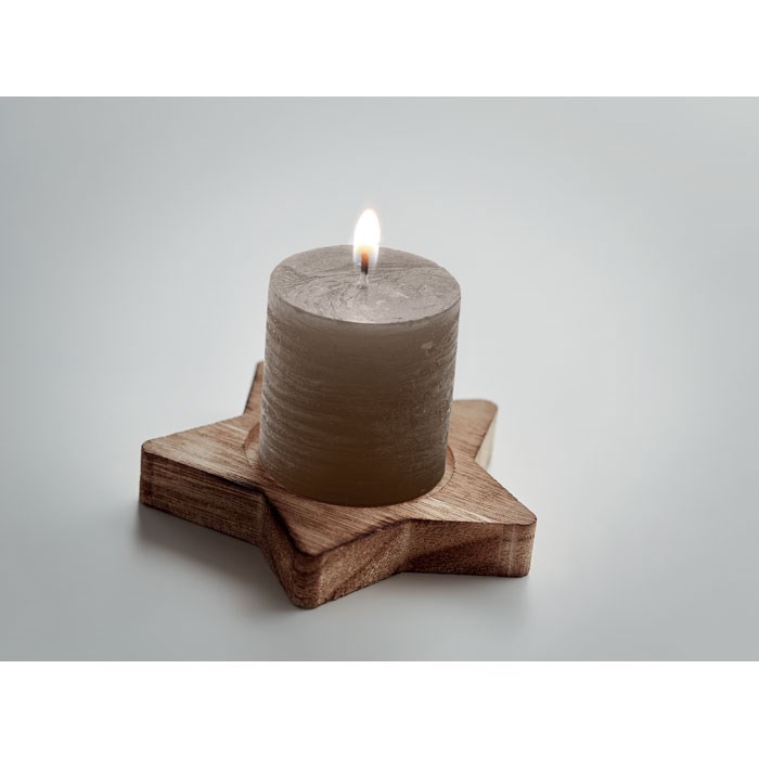 LOTUS - Kerze mit Halter