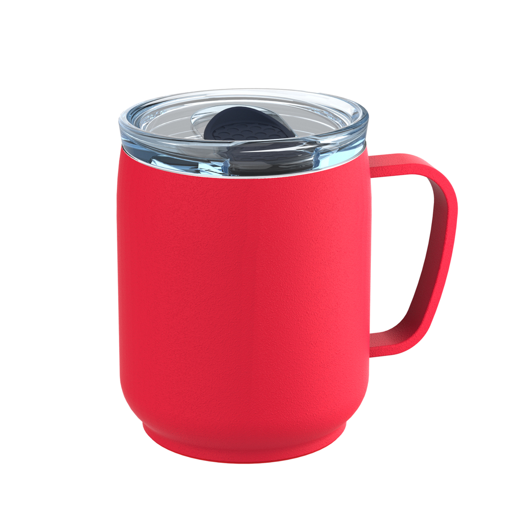Thermobecher RETUMBLER-myNIZZA CERAMIC - rot, transparent, marineblau