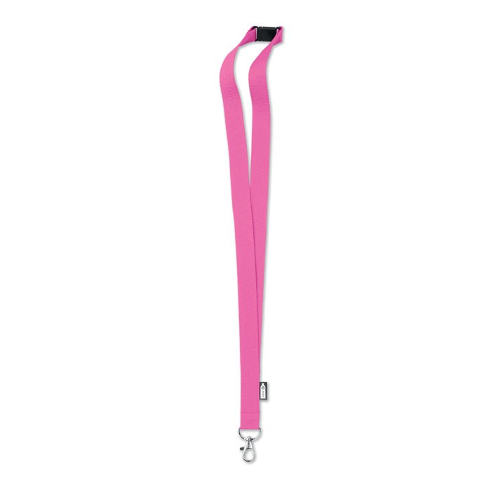 LANY RPET - Lanyard RPET 20mm - Fuchsie