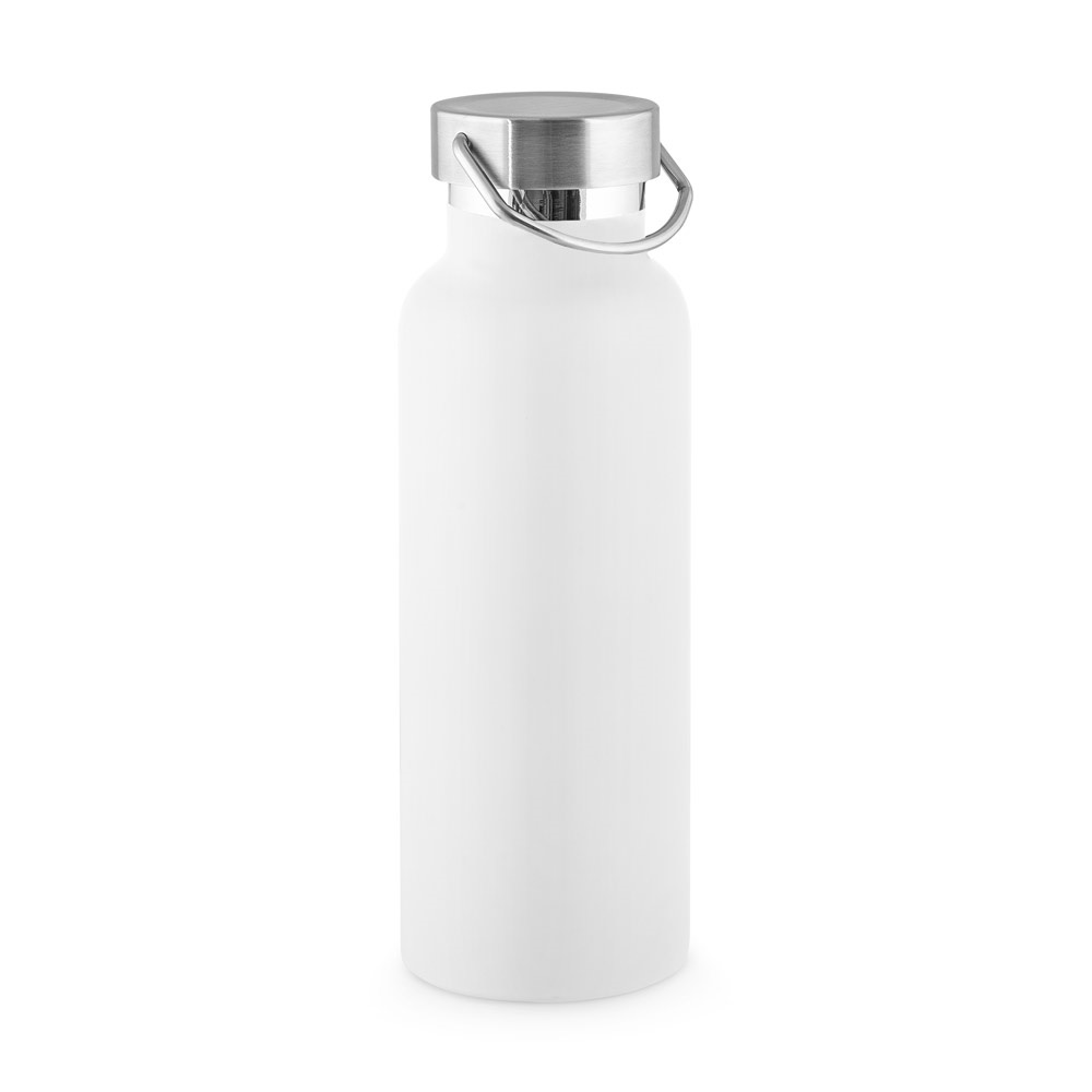 DUPLANTIS. Edelstahlflasche (36% recycelt) mit Vakuum-Isolierung 810 mL - Weiß