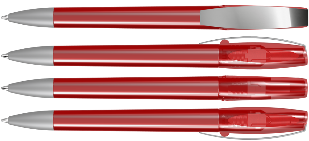 CHILL C transparent SI, rot