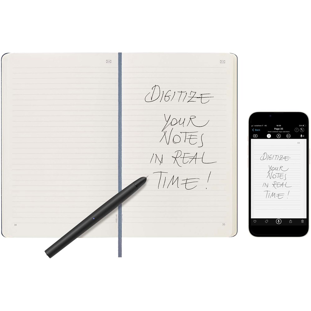 Moleskine Large Smart Notizbuch – liniert