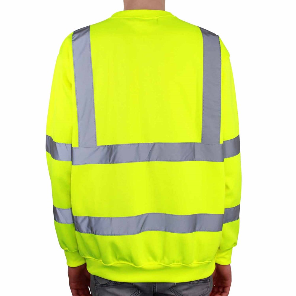 Warnschutz-Sweatshirt, SAFE TOUCH Warnschutz-Sweatshirt, SAFE TOUCH