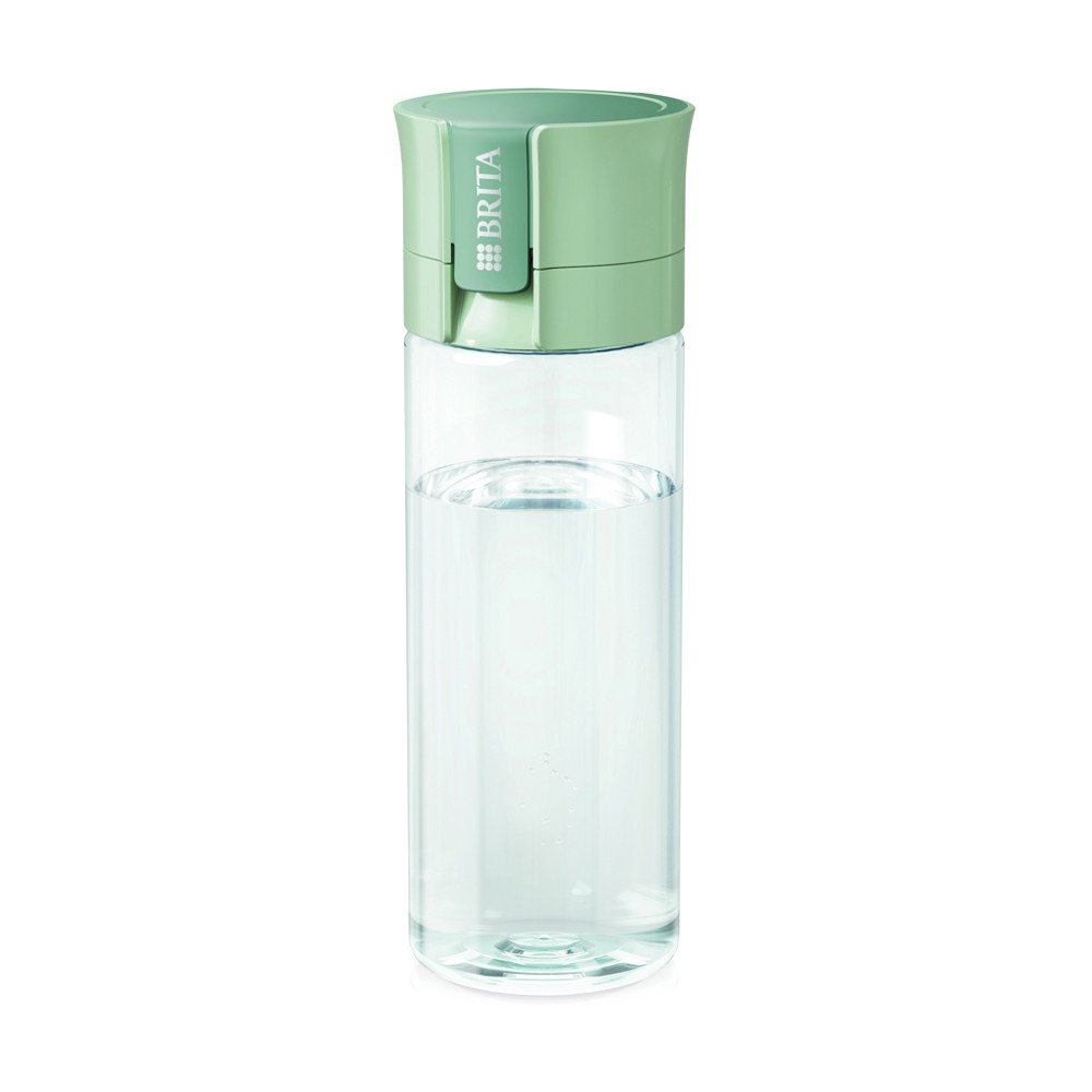 BRITA VITAL Bouteille filtrante avec 2 filtres, 600 ml - vert (± PMS 559)