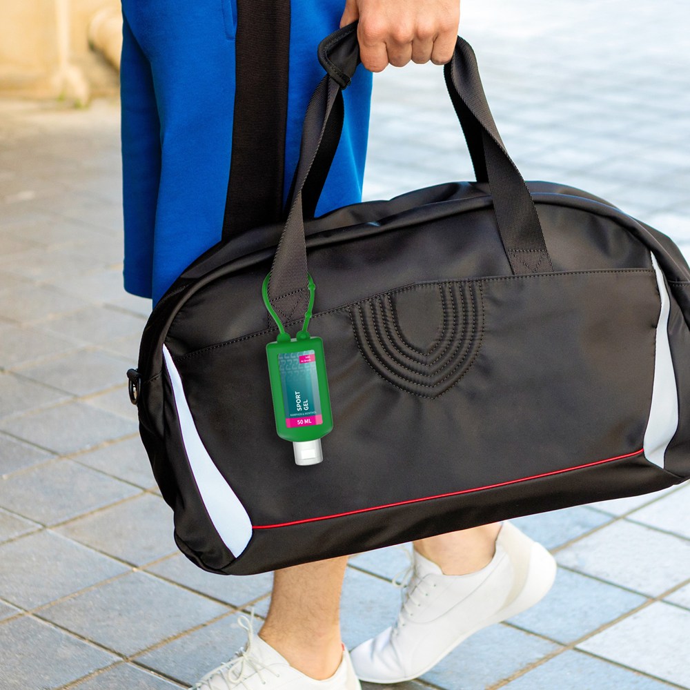 Sportgel, 50 ml Bumper grün, Body Label (R-PET)