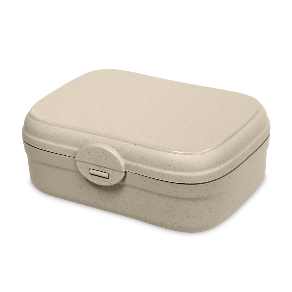 KOZIOL ARENA Lunchbox mit Trennsteg - nature desert sand