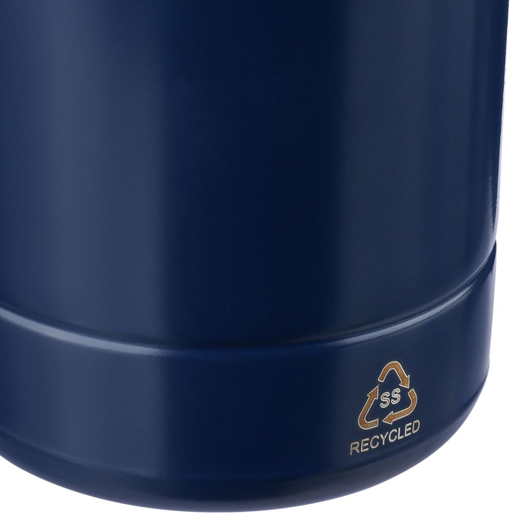 Doppelwandige Trinkflasche aus recyceltem Edelstahl (500 ml) Solene