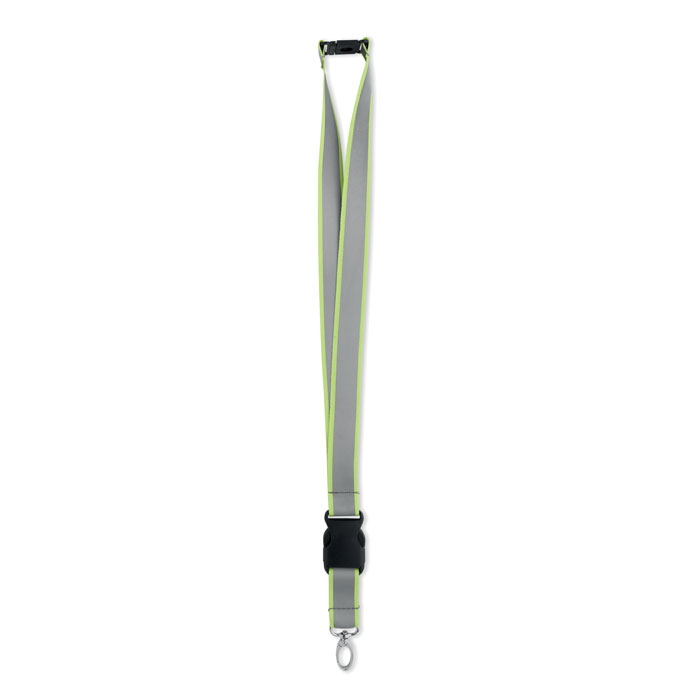 TOSEE - Reflektierendes RPET-Lanyard - Neon Gelb