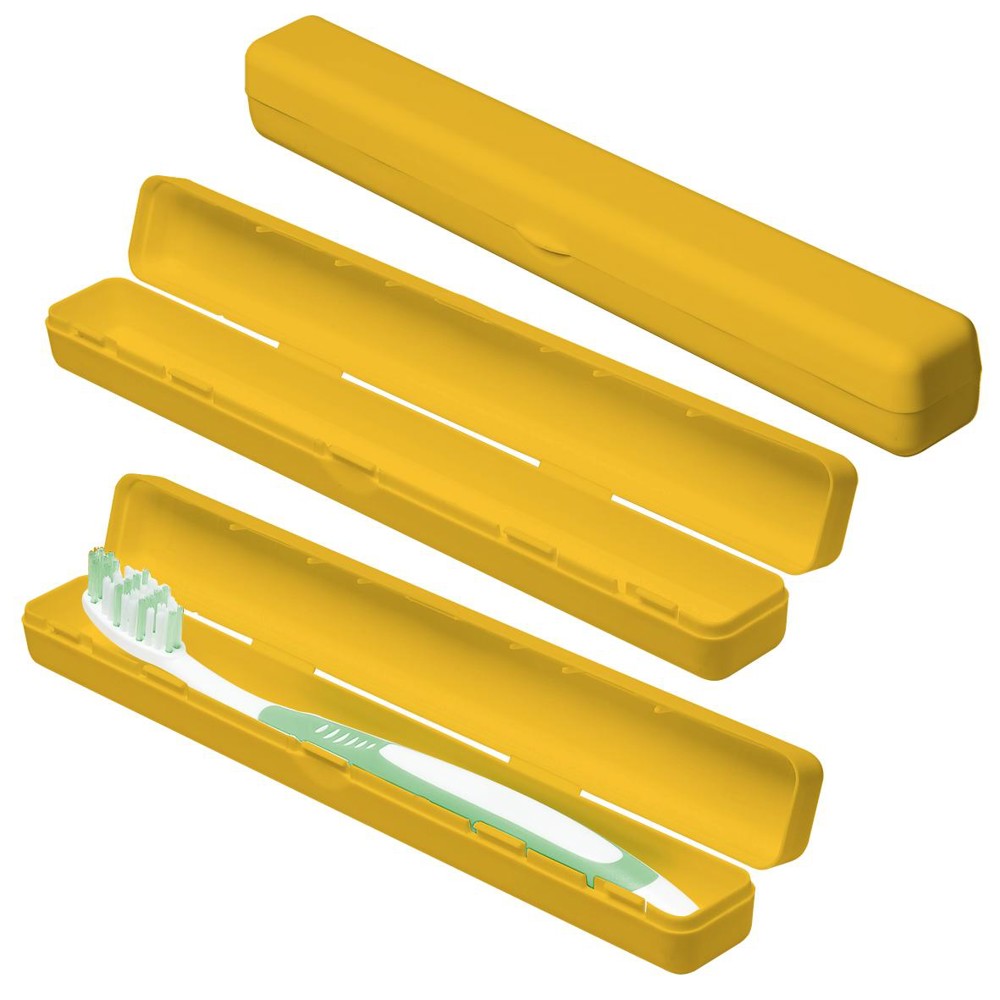 Schutzbox "Zahnbürste" - standard-gelb
