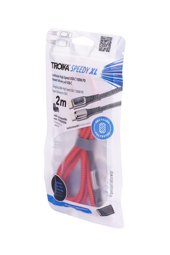 TROIKA Ladekabel SPEEDY XL
