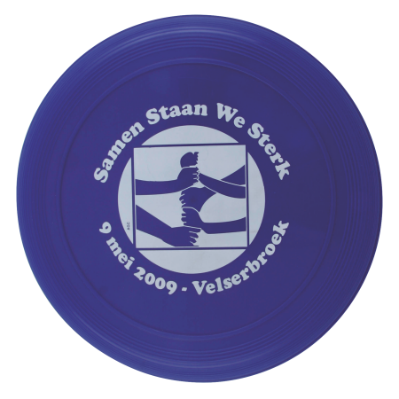 Frisbee 210 mm mit Ringen - dunkel blau
