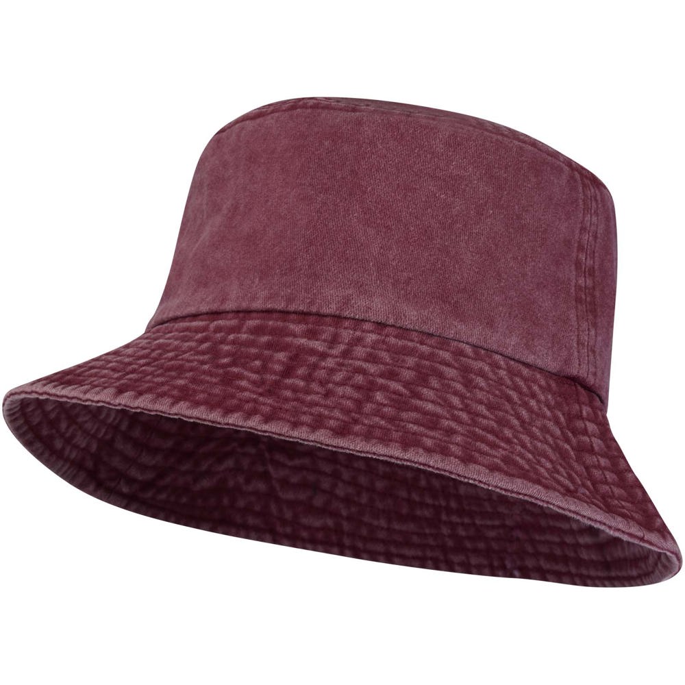 Mitica 270 g/m² Sonnenhut washed - bordeaux