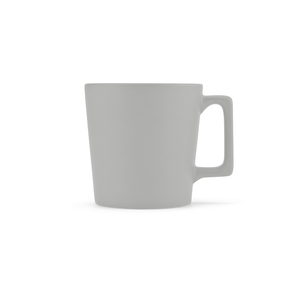 Thames 350 Tasse aus Keramik, 360ml. Matte Oberfläche - Hellgrau