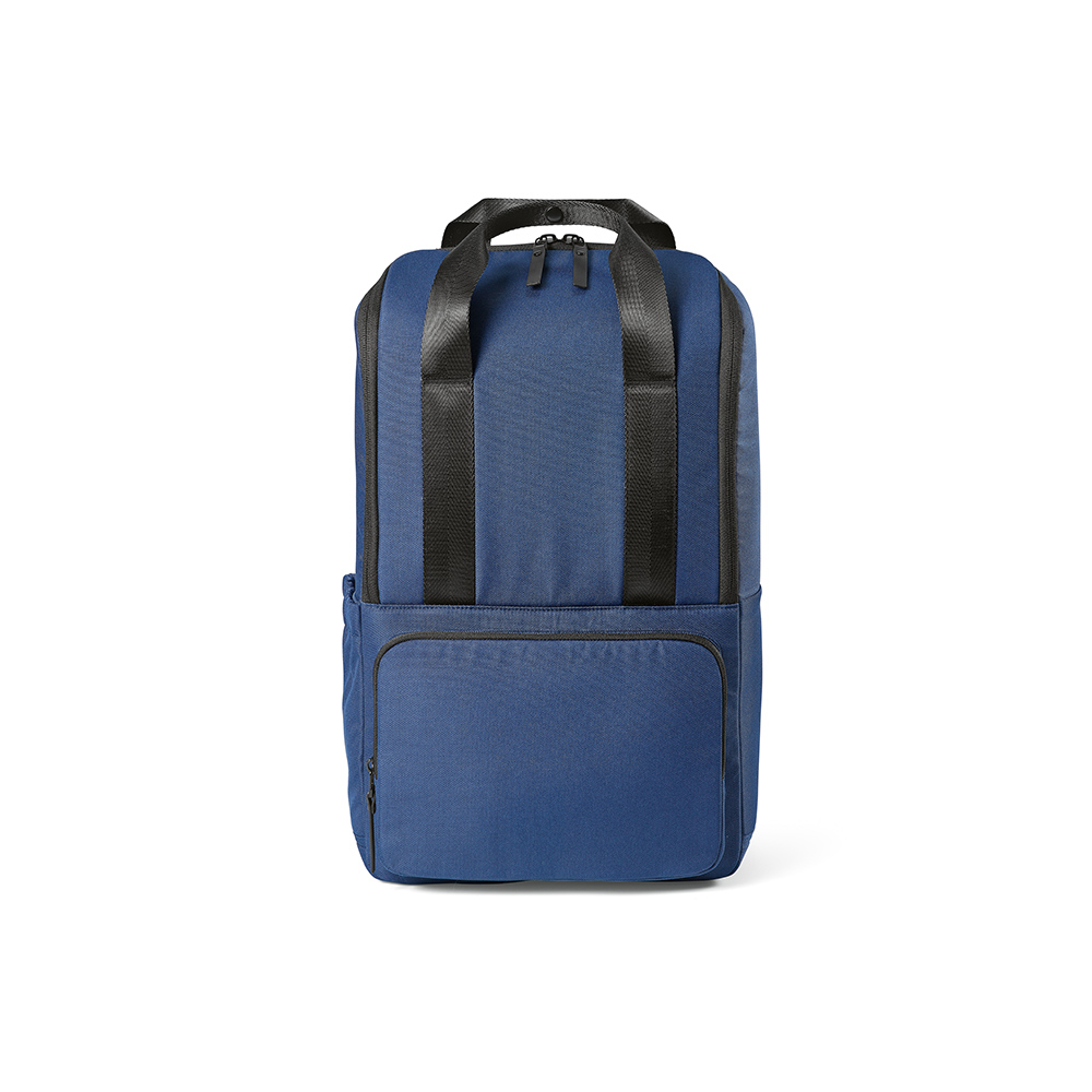 Bucharest 18L Rucksack aus rPET. Laptops bis 15.6" - Blau