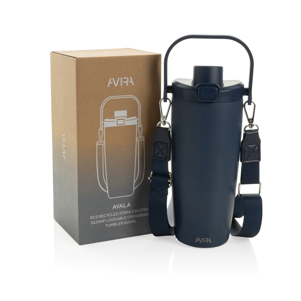 Avira Ayala Crossbody Duosip Becher aus RCS rec. Stahl