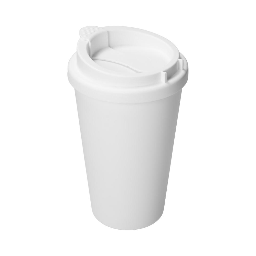 Kaffeebecher "PremiumPlus" - weiß