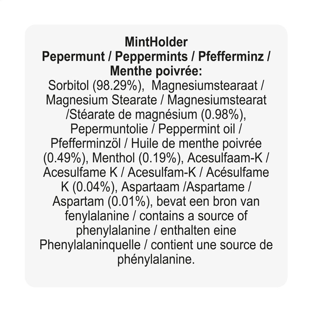 MintHolder Pfefferminz