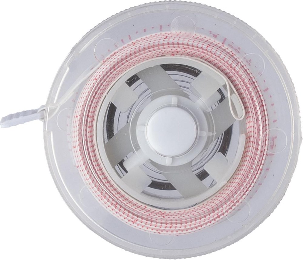 Mètre ruban Theo | 1,5 mètre | Rétractable - Blanc