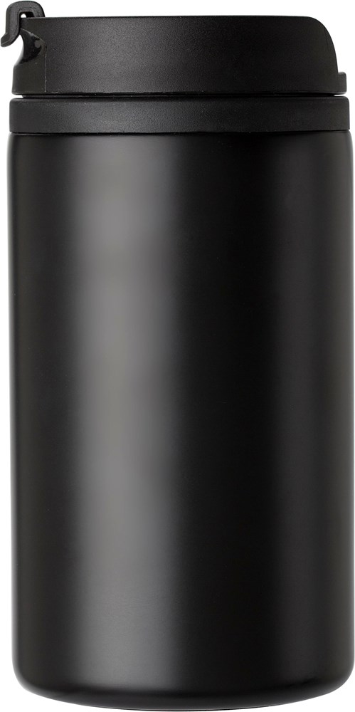 Isolierbecher (300 ml), auslaufsicher Gisela - Schwarz