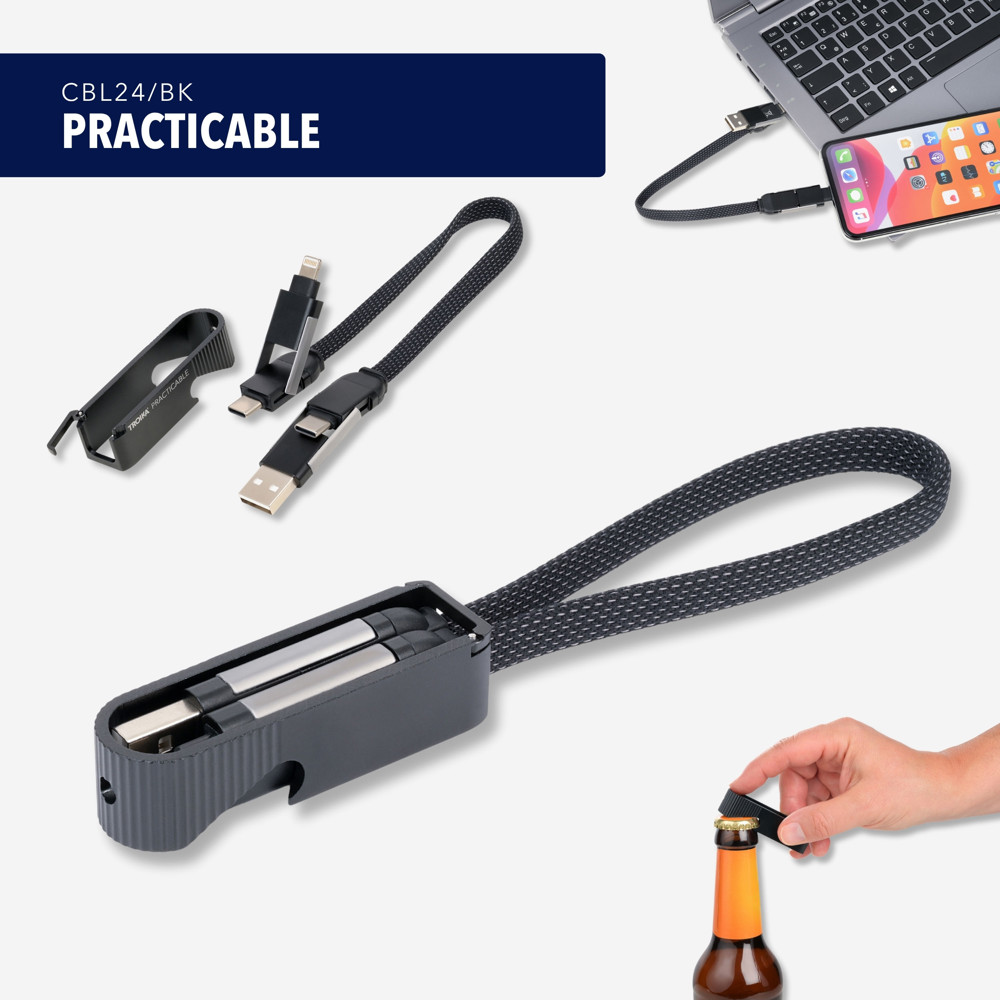 TROIKA Schnellladekabel PRACTICABLE