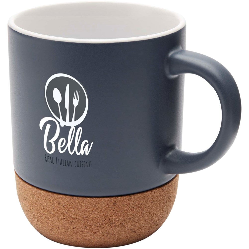 Billie 300 ml Keramiktasse mit Korkdetails 