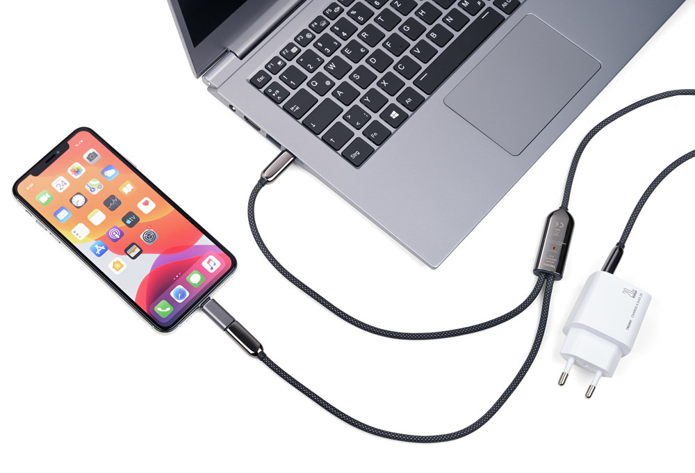 TROIKA Ladekabel LUXURY CHARGING DUO