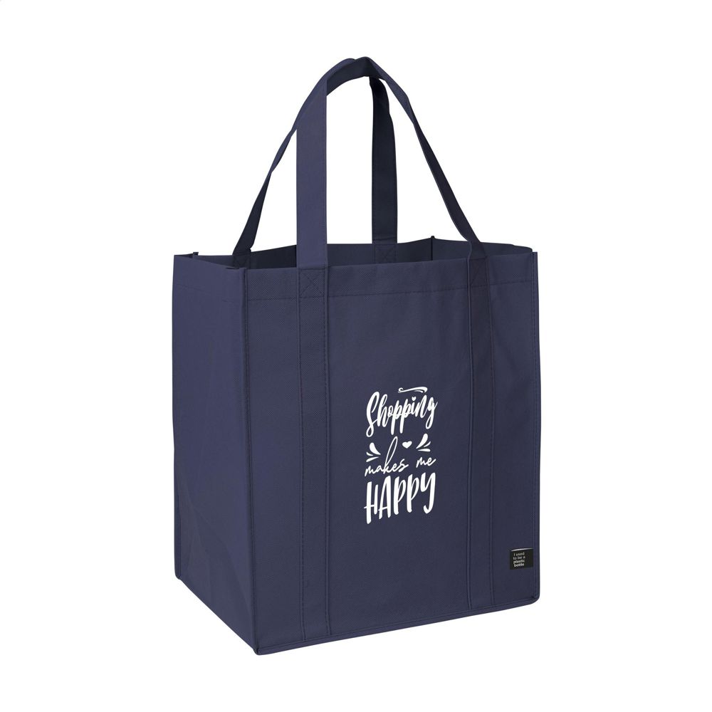 Shop XL GRS RPET (80 g/m²) sac shopping - bleu marine (± PMS 533C)