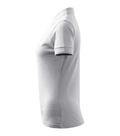 Polohemd Damen Pique Polo weiss