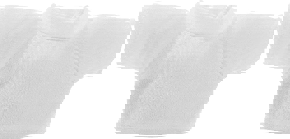 Mini-T-Shirt, blau, M - Weiß