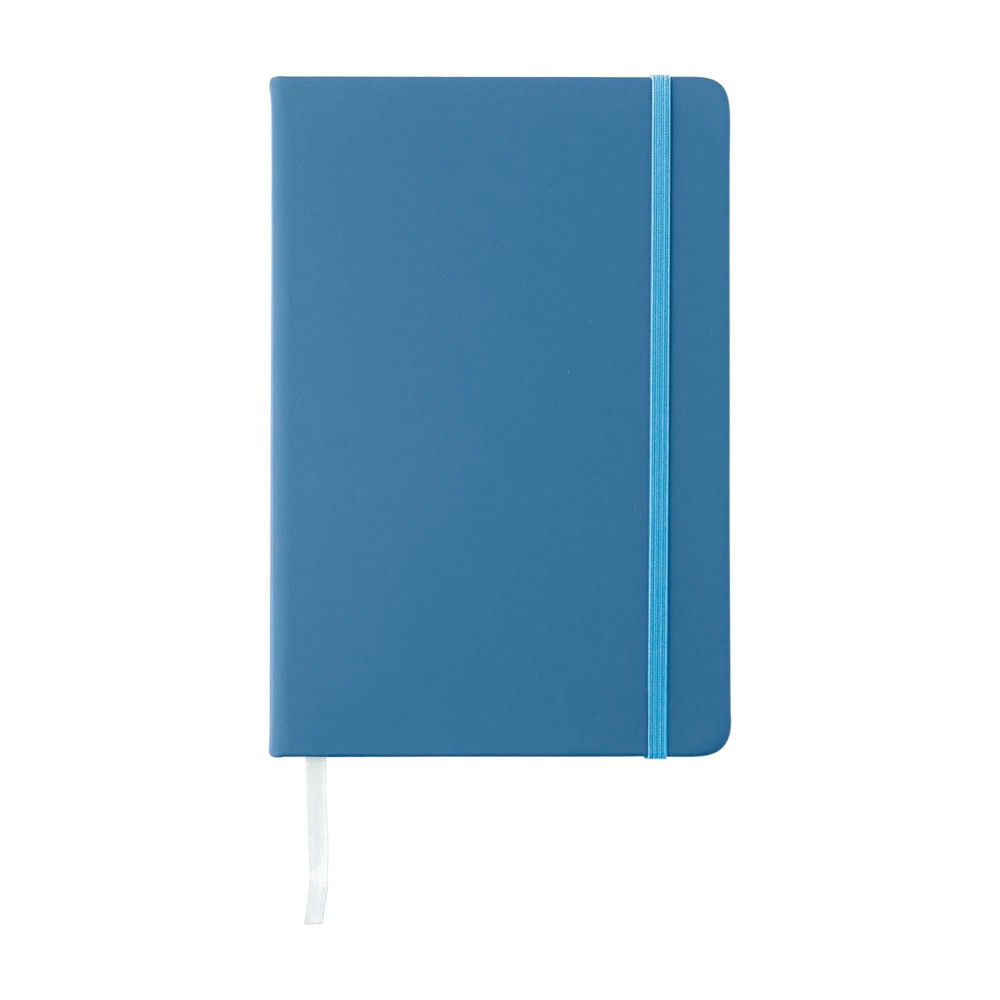 Carnet de notes Eva | PU recyclé | A5 | Ligné - bleu clair