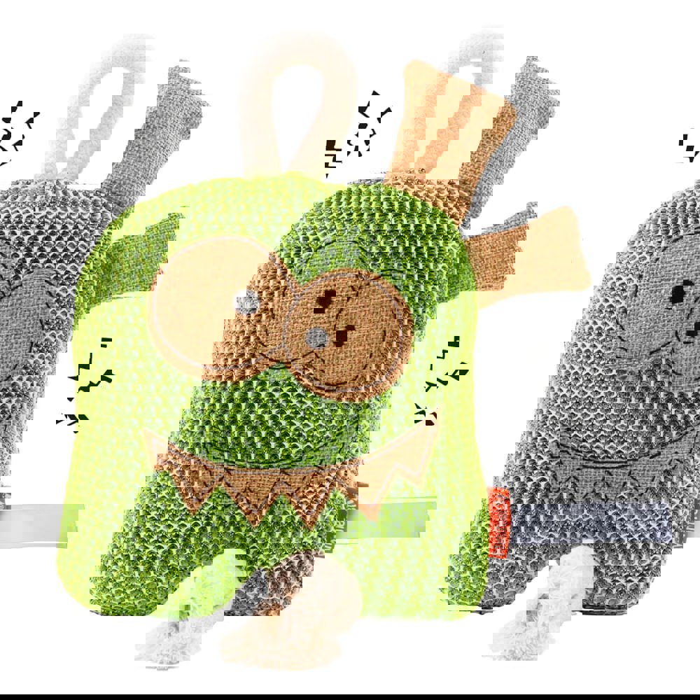 Hundespielzeug Gespenst, grün, one size