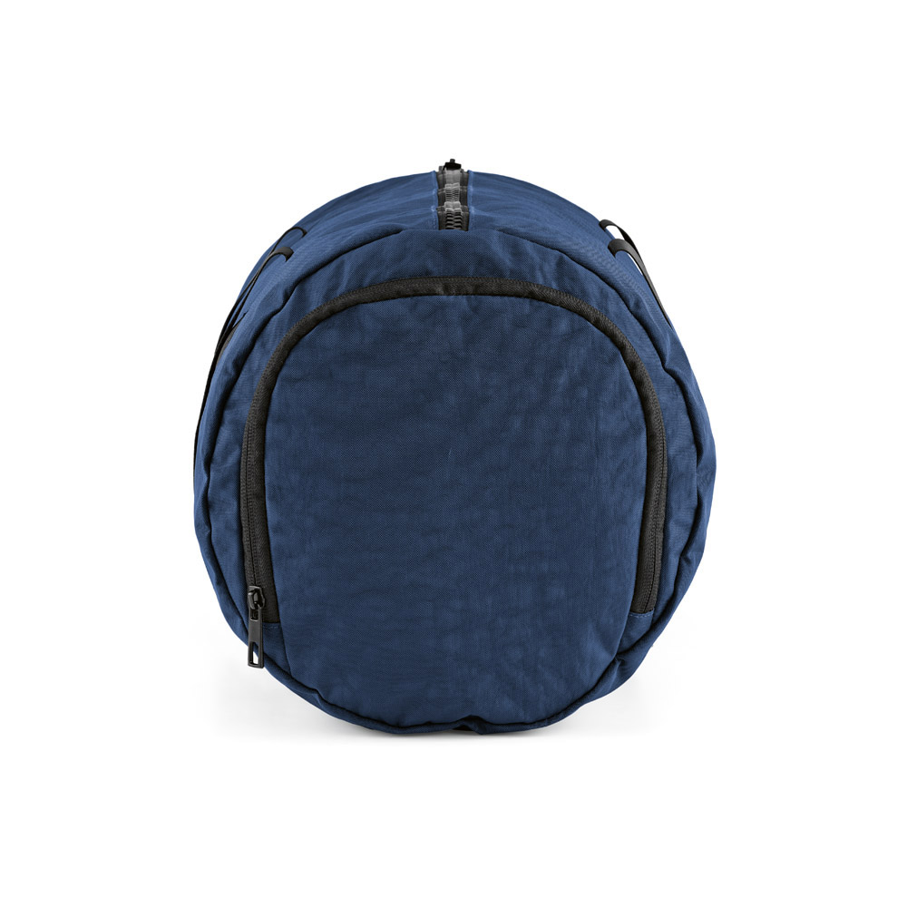 Sac de sport Barcelona 30L en nylon. Poche à chaussures - Bleu marine