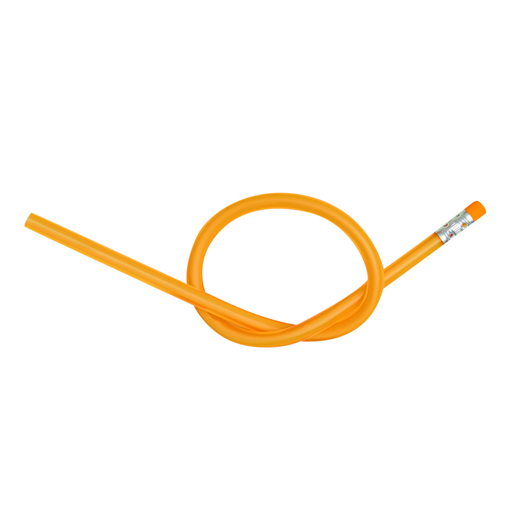AGILE - Crayon à papier flexible - Orange