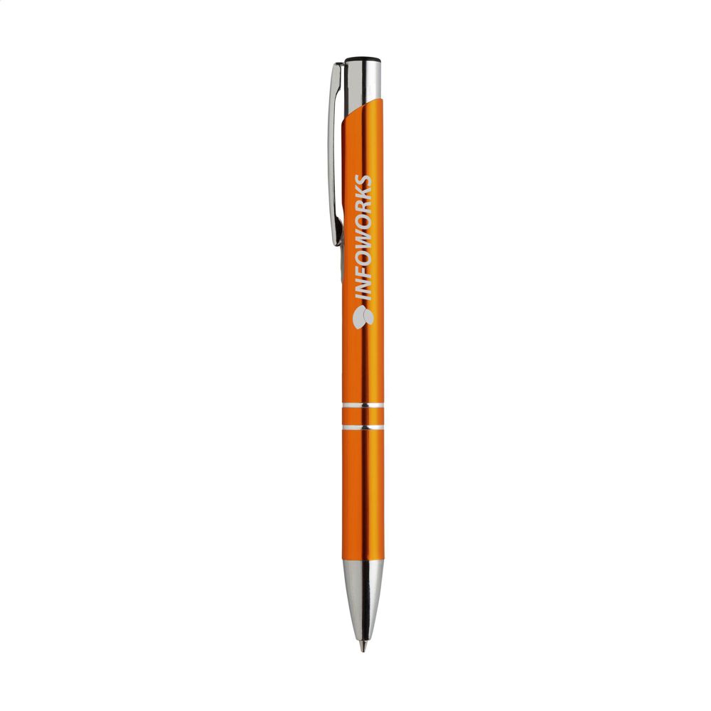 Ebony Shiny Kugelschreiber - orange (± PMS 1595C)