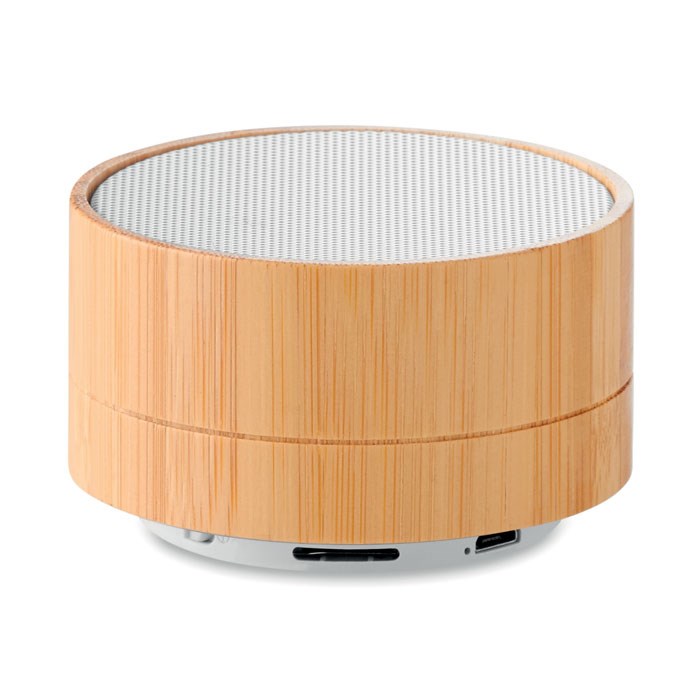 SOUND BAMBOO - Runder wireless Lautsprecher