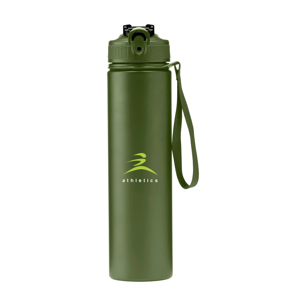 AquaSteel RCS Recycled Water Bottle 750 ml Trinkflasche - dunkelgrün (± PMS 7762)