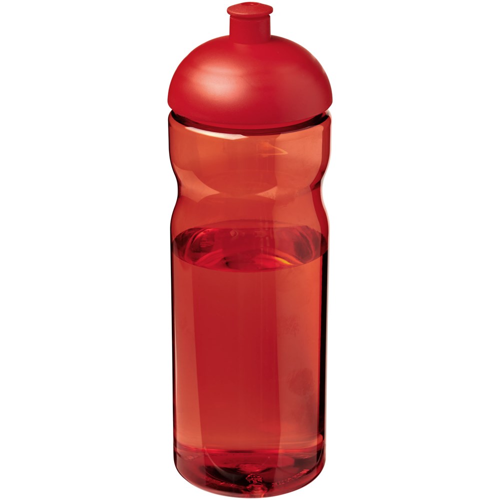 H2O Active® Eco Base 650 ml Sportflasche mit Stülpdeckel - rot