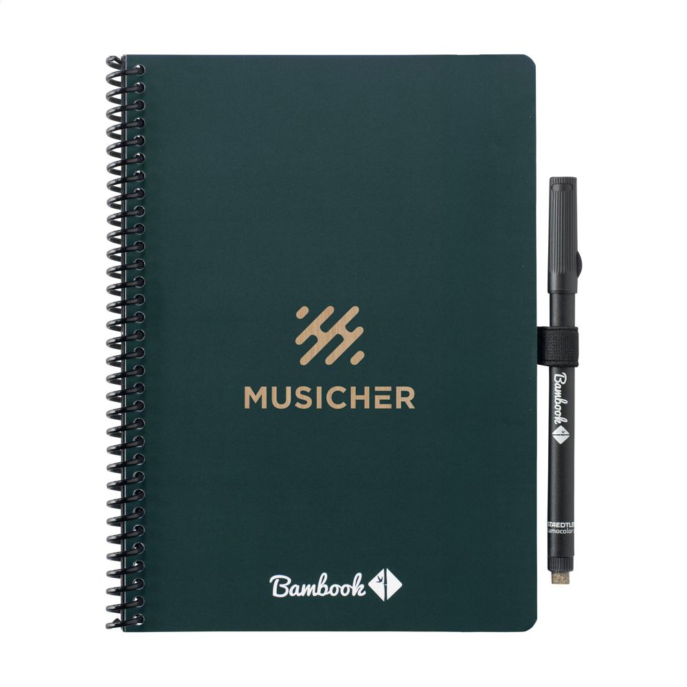 Bambook Classic Original Notebook A5 Notizbuch - waldgrün