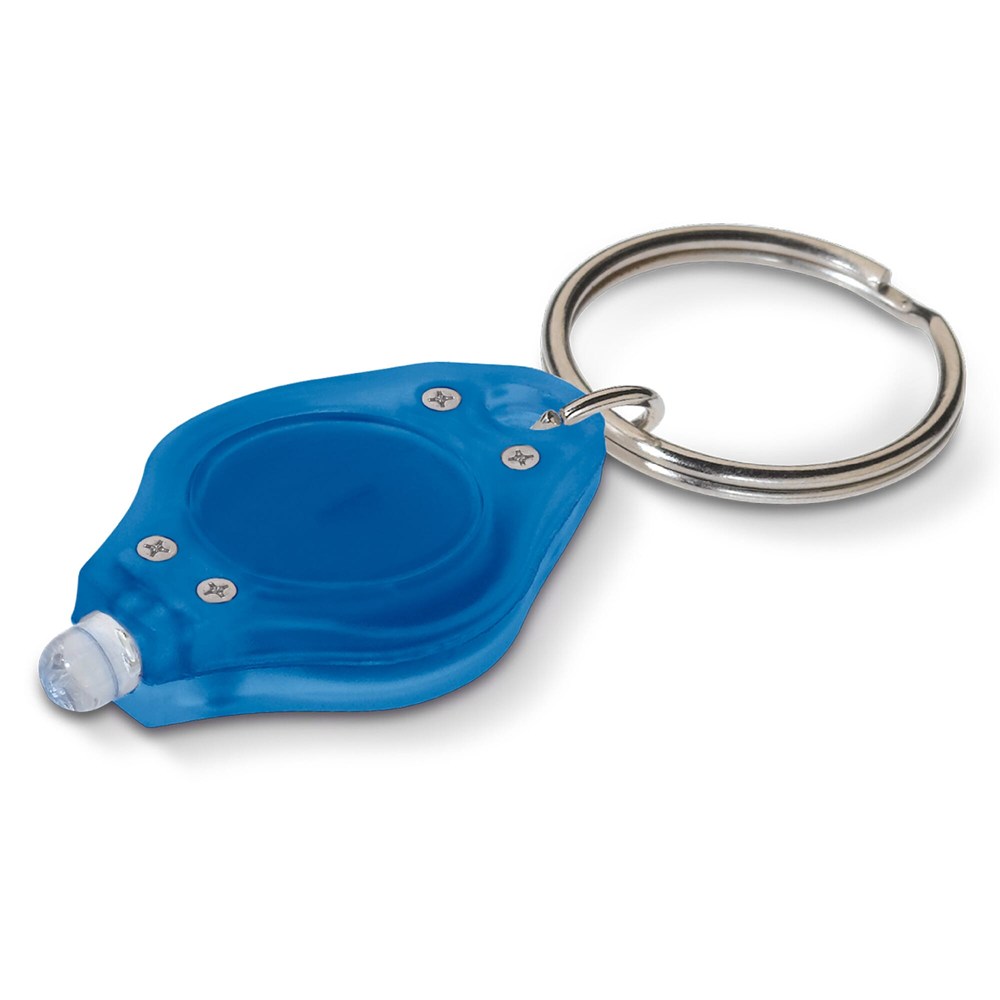 Schlüsselanhänger mit Mini-Taschenlampe